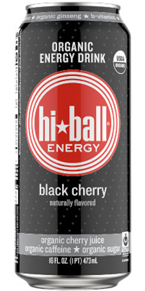 Photo of Hiball Organic Energy Drink Black Cherry 